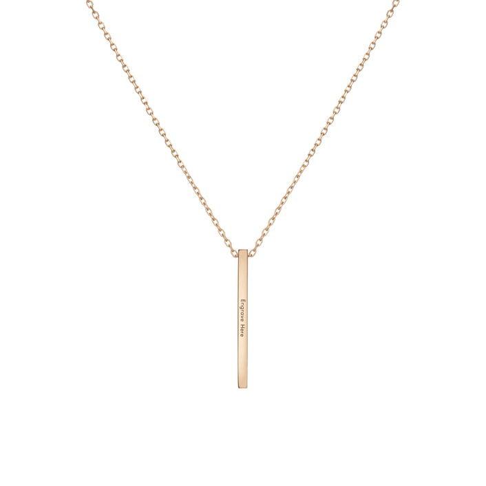 Short Gold Bar Drop Necklace Yellow Gold Vermeil 14k Yellow Gold 18k Yellow Gold  Short Gold Bar Drop Necklace Rose Gold Vermeil 14k Rose Gold 18k Rose Gold Short Gold Bar Drop Necklace White Gold Vermeil 14k White Gold 18k White Gold