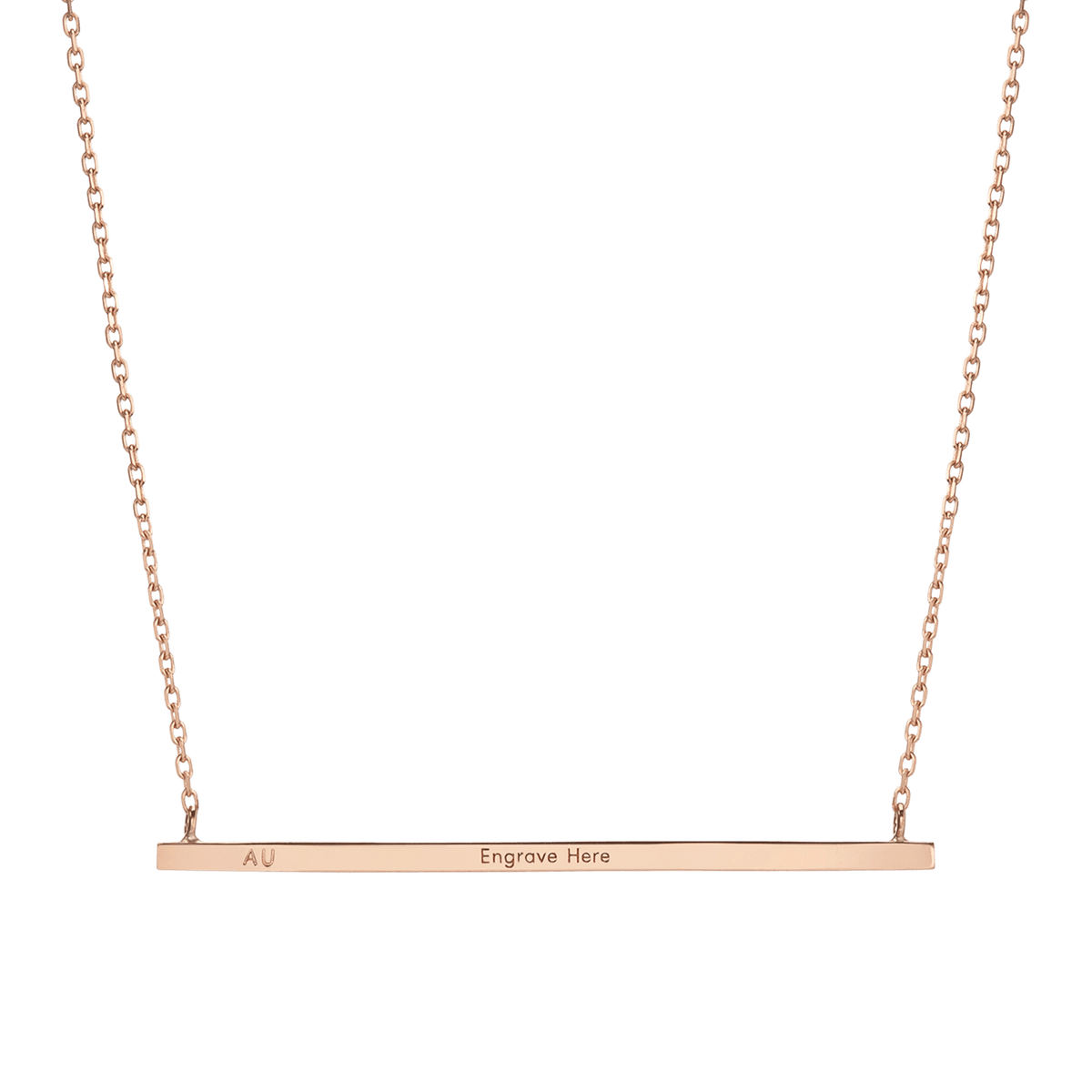 Gold Bar Necklace