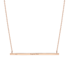 Gold Bar Necklace