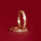 Bold Diamond Baguette Ring