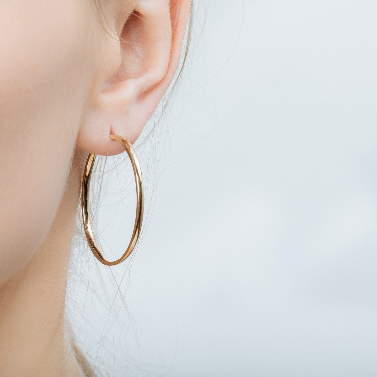 Hoop earrings