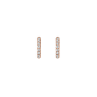 Diamond Huggie Earrings