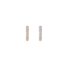 Diamond Huggie Earrings