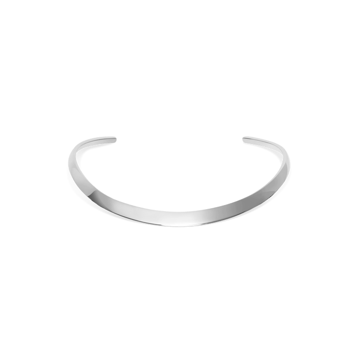 Collar Necklace Sterling Silver White Gold Vermeil 14k White Gold 18k White Gold     Front First