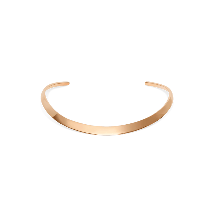 Solid gold 2025 collar necklace