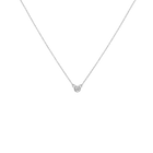 Mini Diamond Bezel Necklace