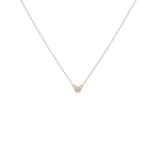Mini Diamond Bezel Necklace