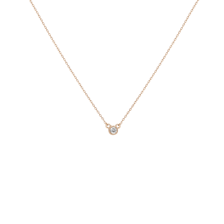 Oval Diamond Bezel Set Pendant – LeGassick Jewellery