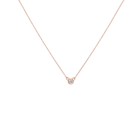 Mini Diamond Bezel Necklace
