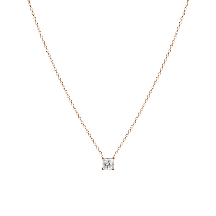 Large Diamond Pendant Necklace