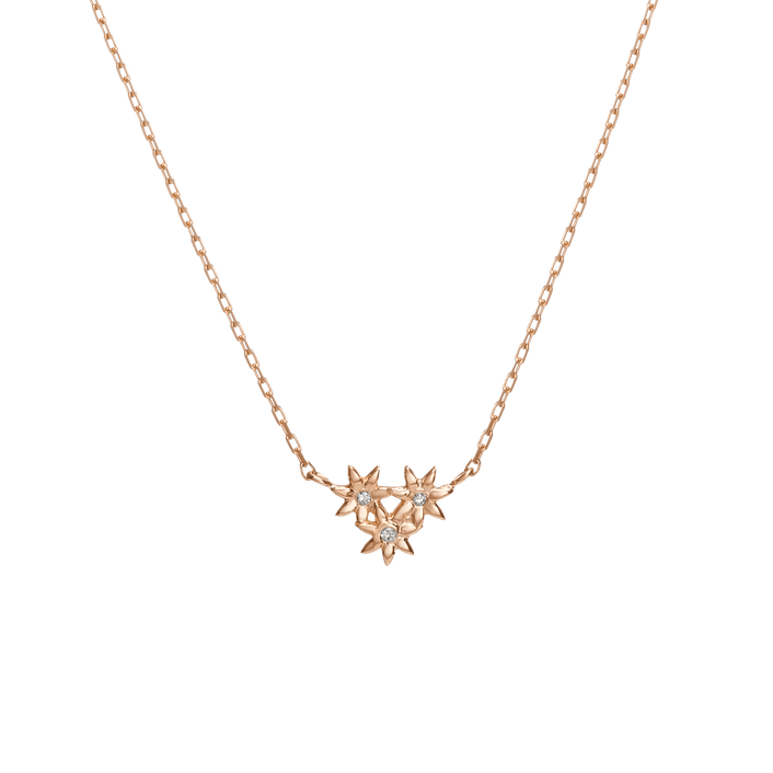 Gold Flower Jewelry in 14K & 18K, Rose, White, & Yellow Gold
