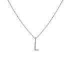 Classic Diamond Letter Necklace