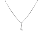 Classic Diamond Letter Necklace