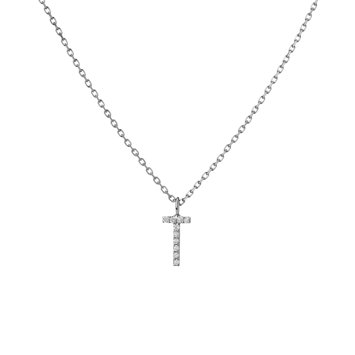 14k 18k White Gold T