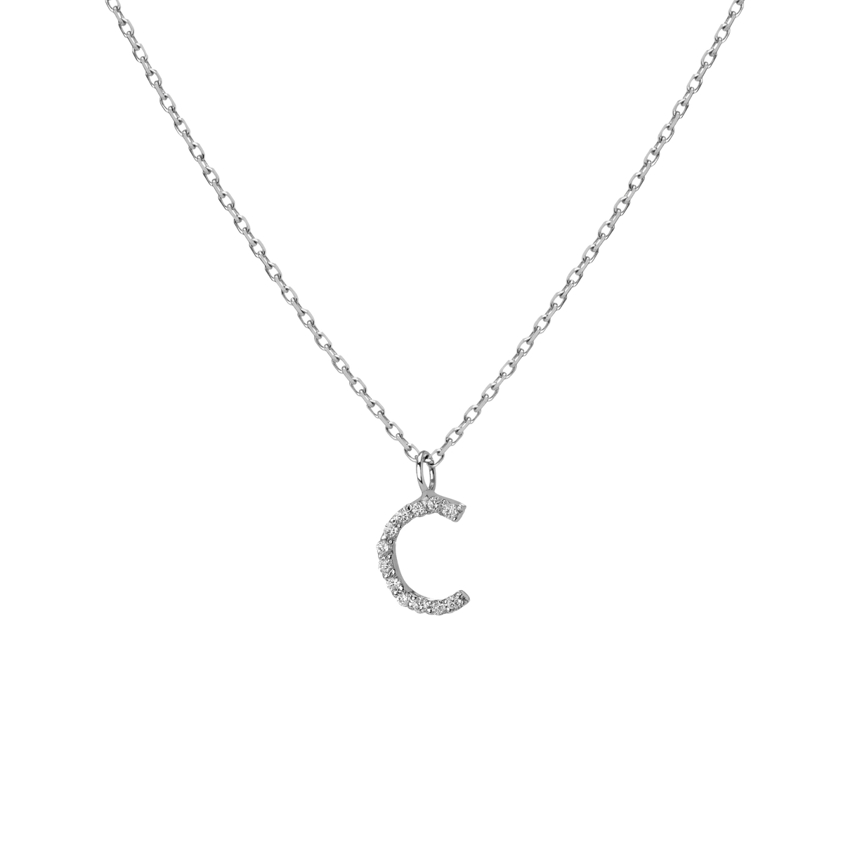 14k 18k White Gold C