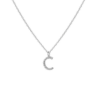 Classic Diamond Letter Necklace