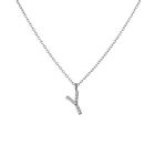Classic Diamond Letter Necklace