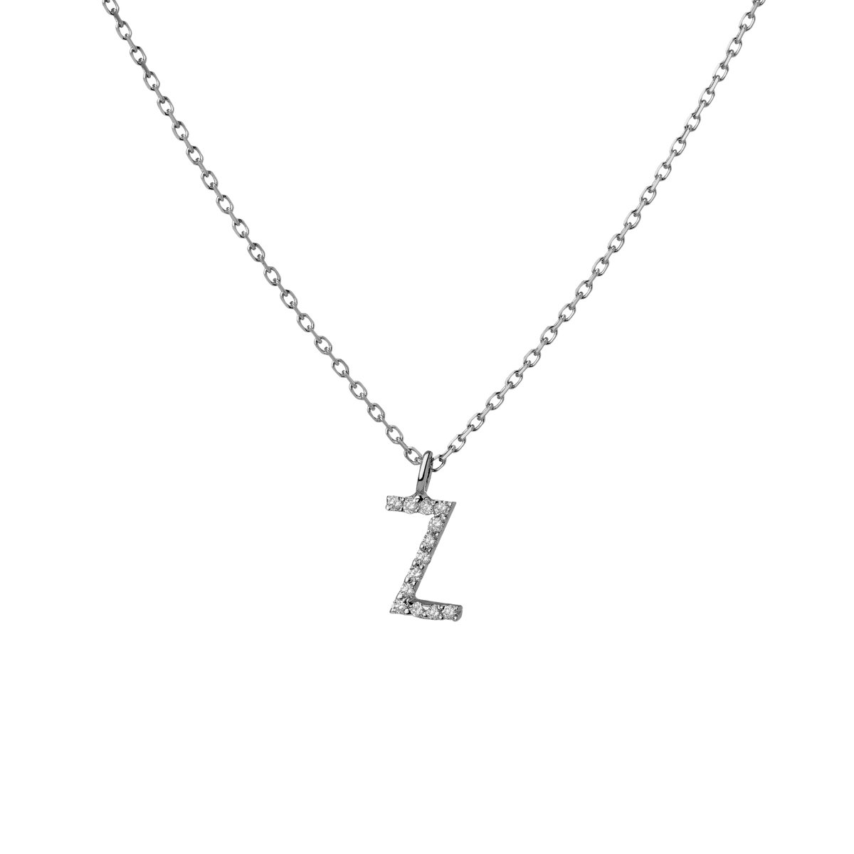 14k 18k White Gold Z