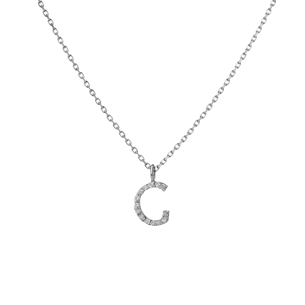 14k 18k White Gold G