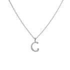 Classic Diamond Letter Necklace
