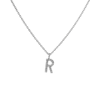 Classic Diamond Letter Necklace
