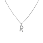 Classic Diamond Letter Necklace