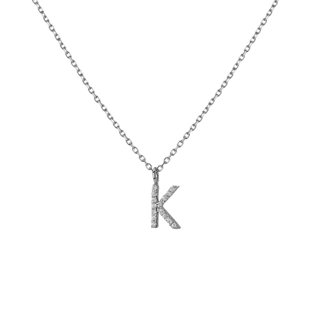 14k 18k White Gold K