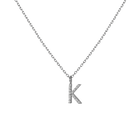 Classic Diamond Letter Necklace