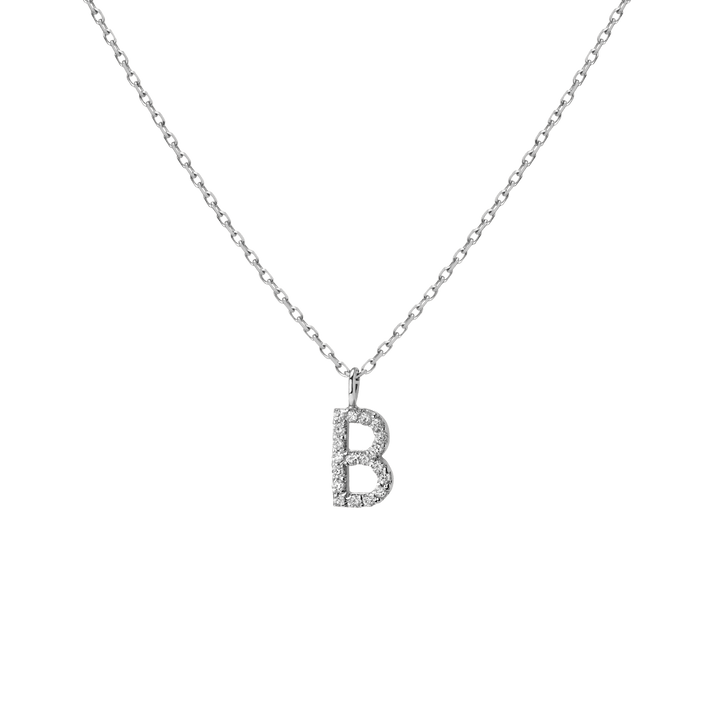 14k 18k White Gold B