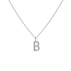 Classic Diamond Letter Necklace