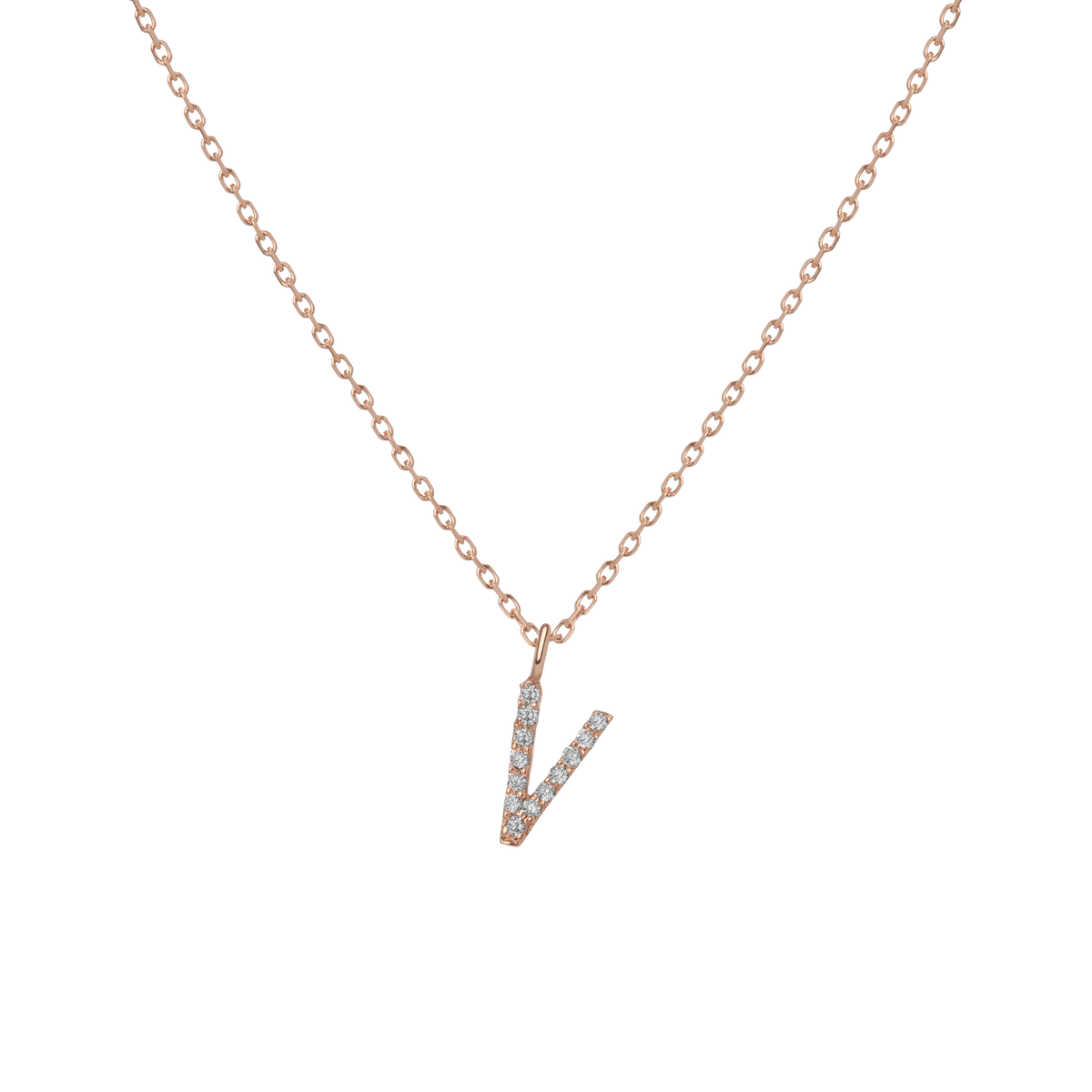 14k 18k Rose Gold V