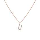 Classic Diamond Letter Necklace