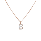 Classic Diamond Letter Necklace
