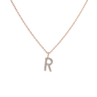 Classic Diamond Letter Necklace