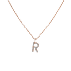 Classic Diamond Letter Necklace