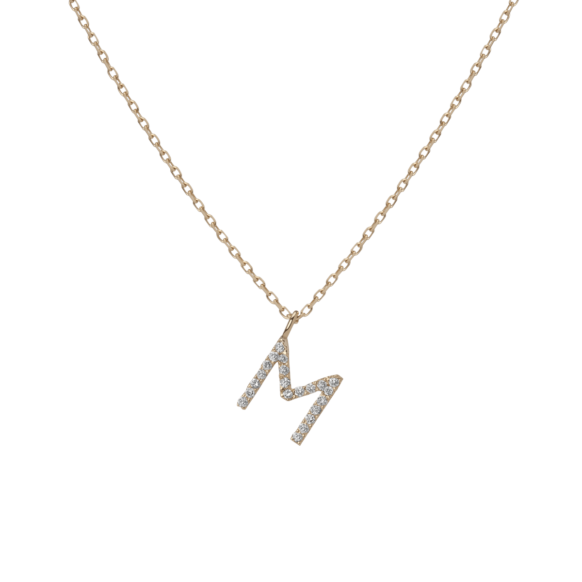 14k 18k Yellow Gold M