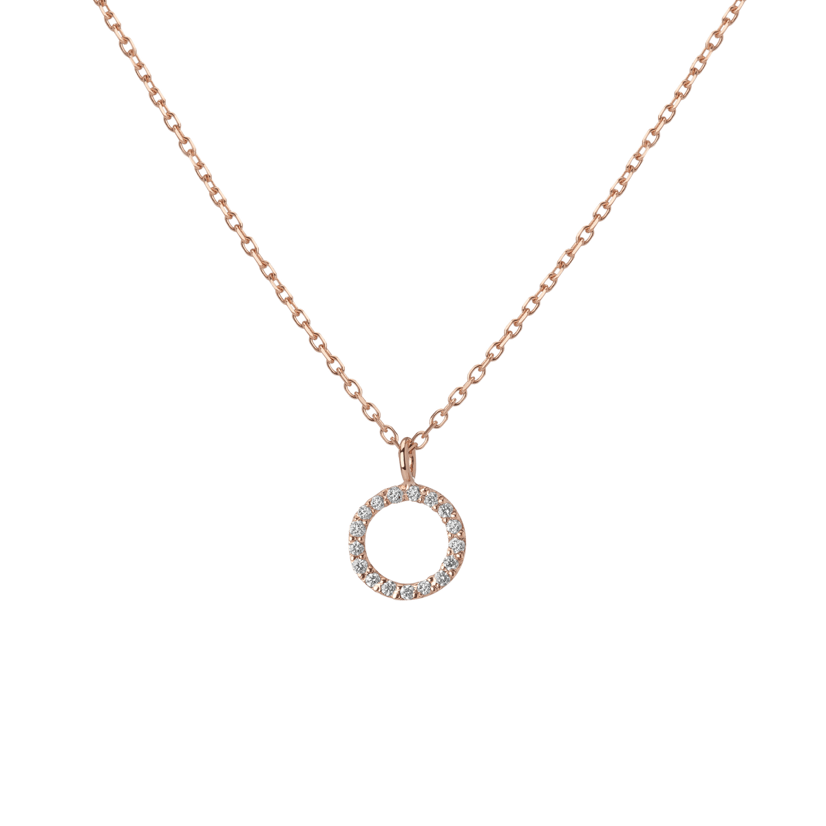 14k 18k Rose Gold O