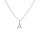 Classic Diamond Letter Necklace