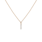 Classic Diamond Letter Necklace