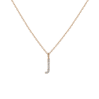 Classic Diamond Letter Necklace