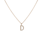 Classic Diamond Letter Necklace