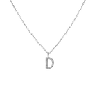 Classic Diamond Letter Necklace