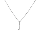 Classic Diamond Letter Necklace