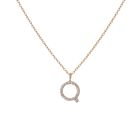 Classic Diamond Letter Necklace