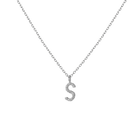 Classic Diamond Letter Necklace