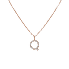 Classic Diamond Letter Necklace