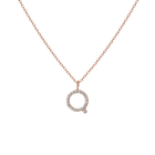 Classic Diamond Letter Necklace