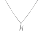Classic Diamond Letter Necklace