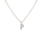 Classic Diamond Letter Necklace