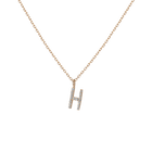Classic Diamond Letter Necklace